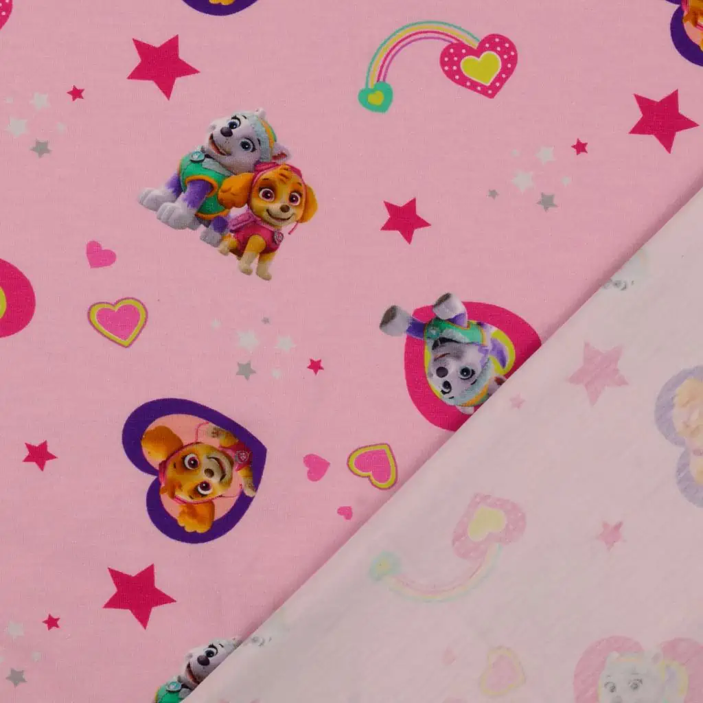 Jersey Paw Patrol Herzen Sterne rosa – Bild 3