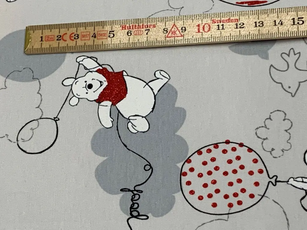 Jersey Winni Pooh glitzer rot – Bild 2