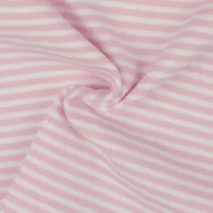 Bündchen streifen rosa