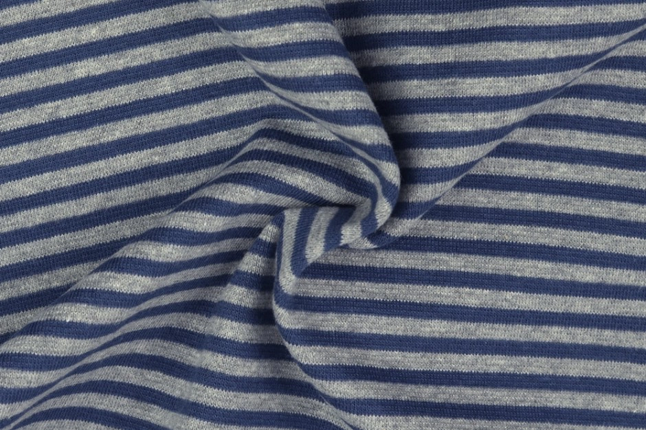 Bündchen streifen blau