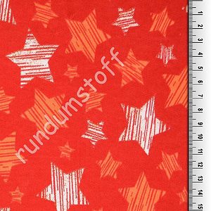 Sweat sterne gross rot