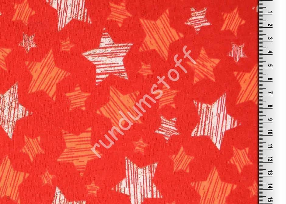 Sweat sterne gross rot