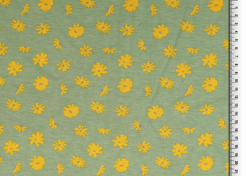 Alpenfleece Blüten grün