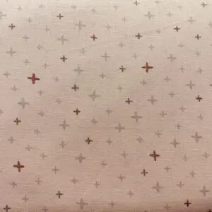 Baumwolle Poplin Kreuz Rosa