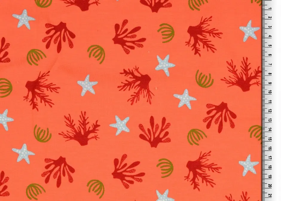 Jersey Korallen orange