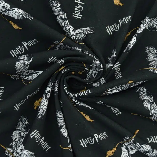 Jersey Harry Potter Hedwig & Nimbus 2000 dunkelgrau – Bild 2