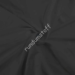 Bündchen Bio Baumwolle schwarz
