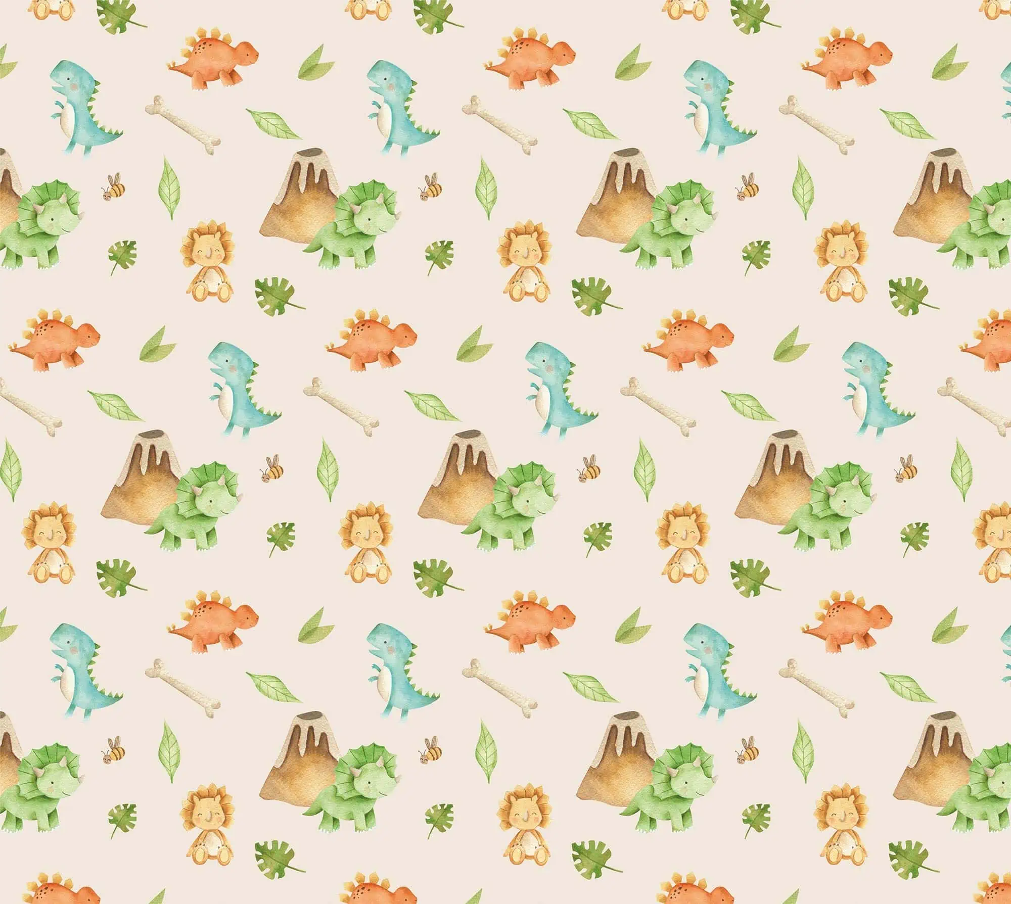 Bio Jersey Baby Dinos sand