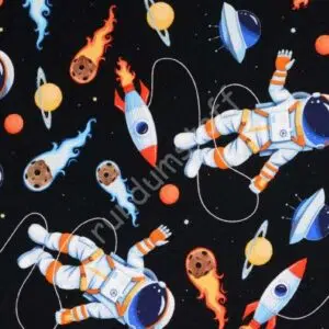 Jersey Astronaut Planeten schwarz