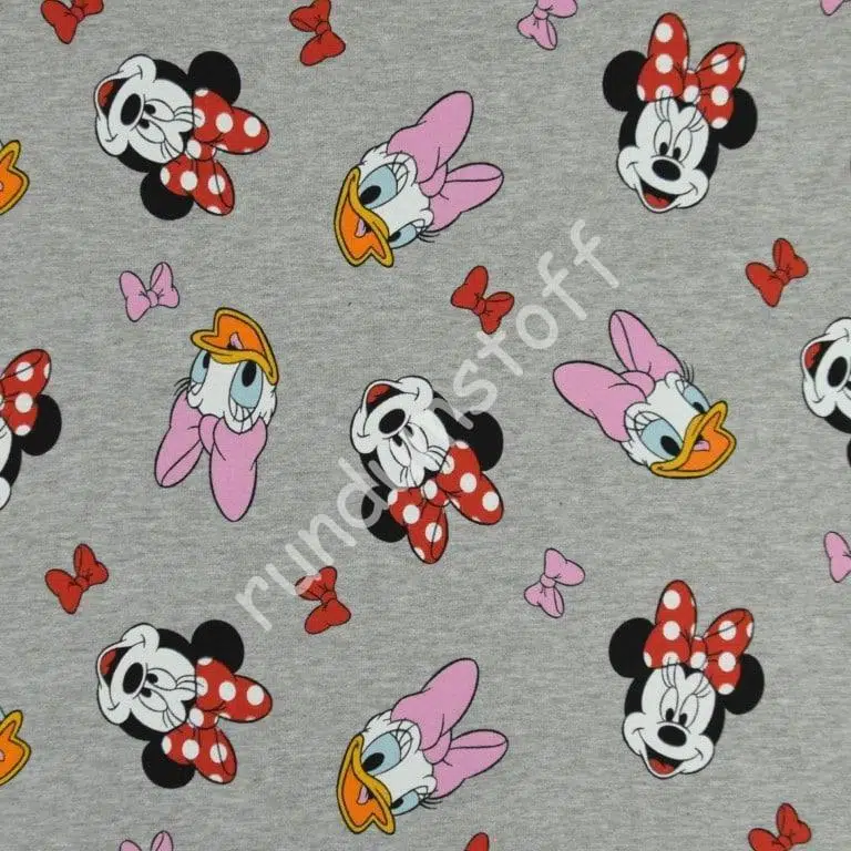 French Terry angeraut Minnie + Daisy