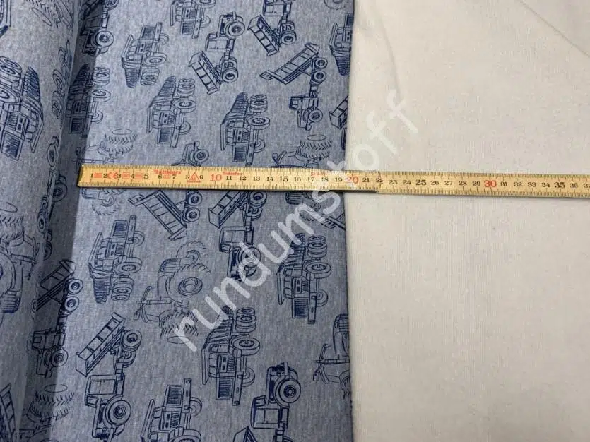 Alpenfleece Baumschinen hellblau – Bild 2