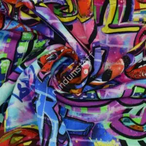 French Terry Graffiti love bunt