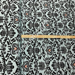 Jersey Scherenschnitt hellblau