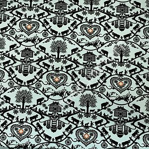 Jersey Scherenschnitt hellblau