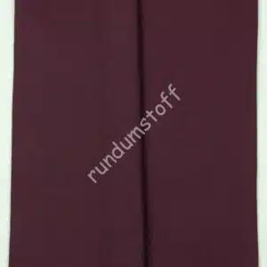 Bündchen Bio Baumwolle aubergine