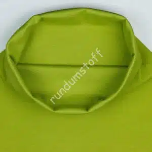 Bündchen Bio Baumwolle limette