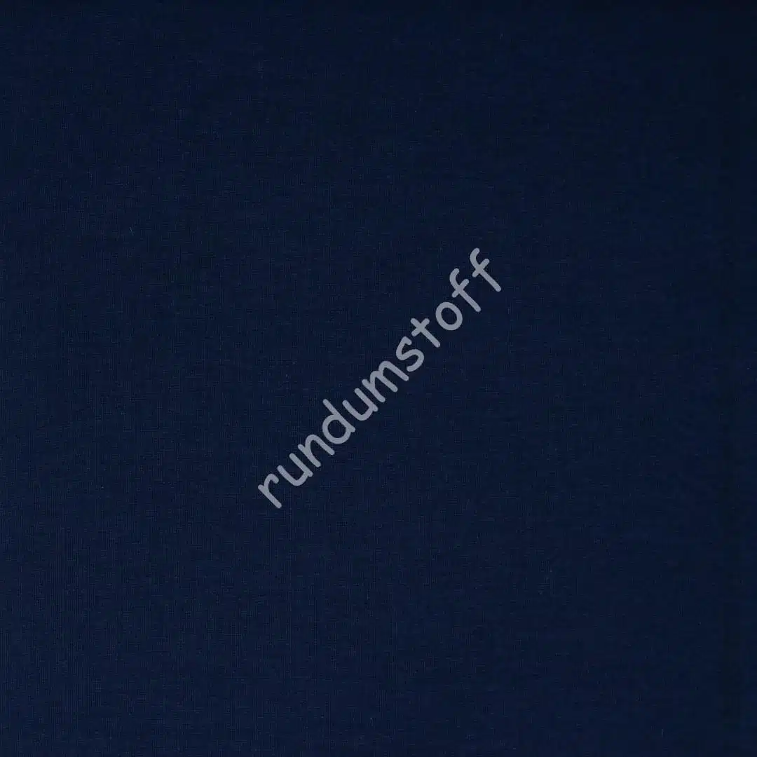 Bündchen Bio Baumwolle navy
