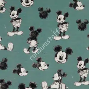 Jersey Micky Maus petrol
