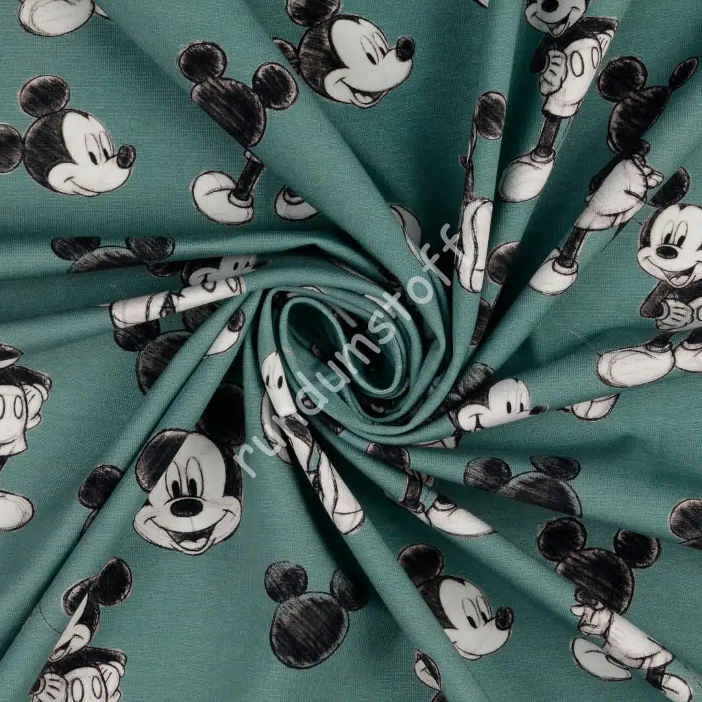 Jersey Micky Maus petrol – Bild 2
