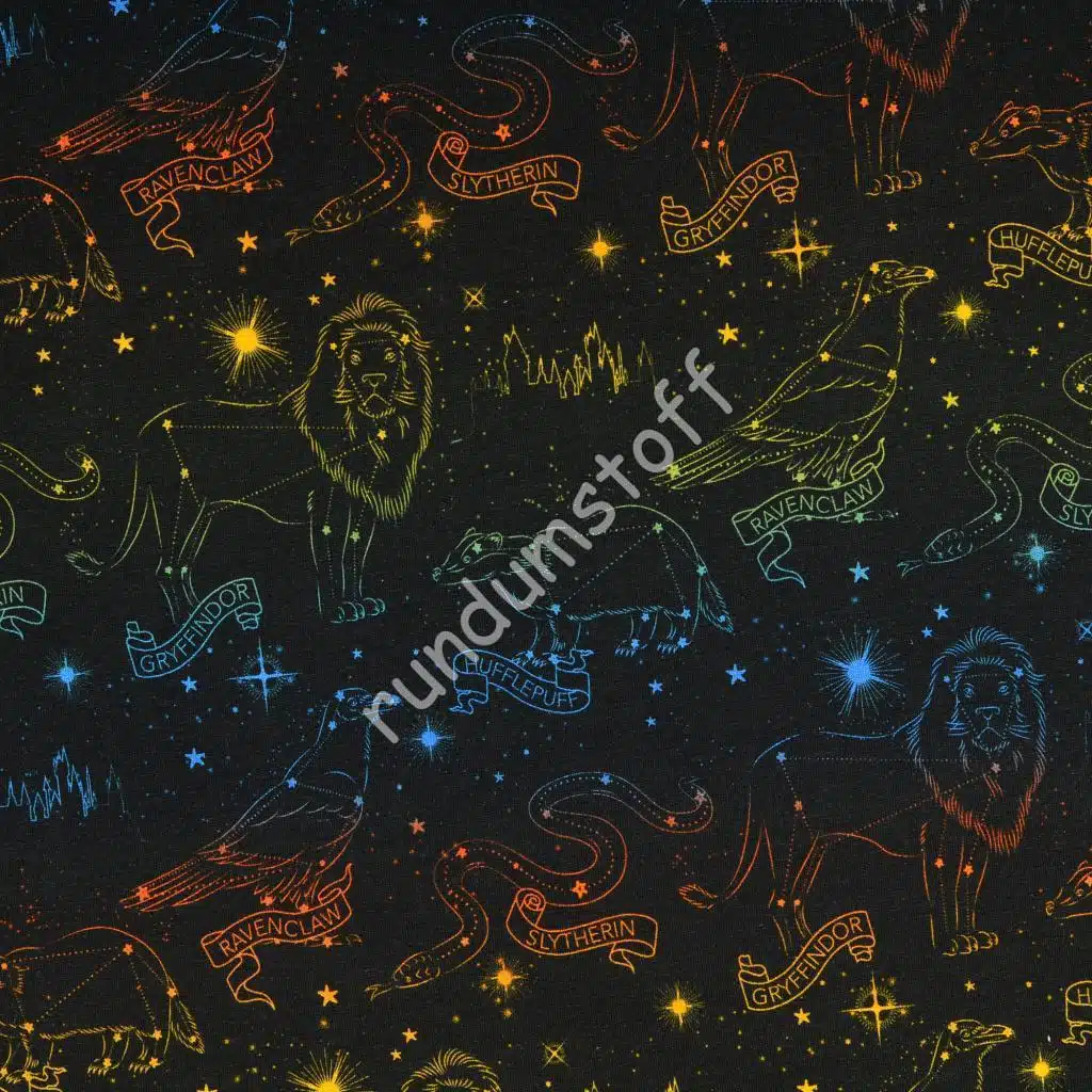 Jersey Harry Potter Sternbilder schwarz