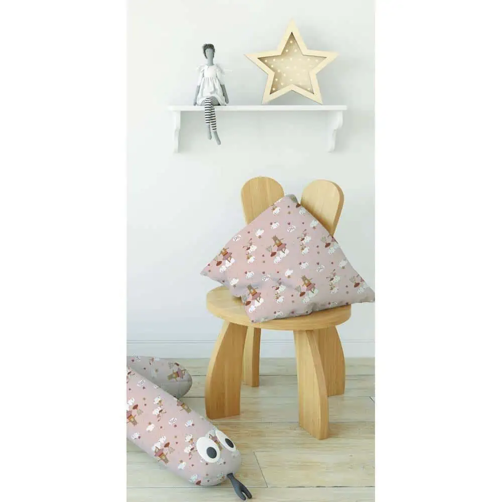 Baumwolle Tier Ballerina altrosa – Bild 2