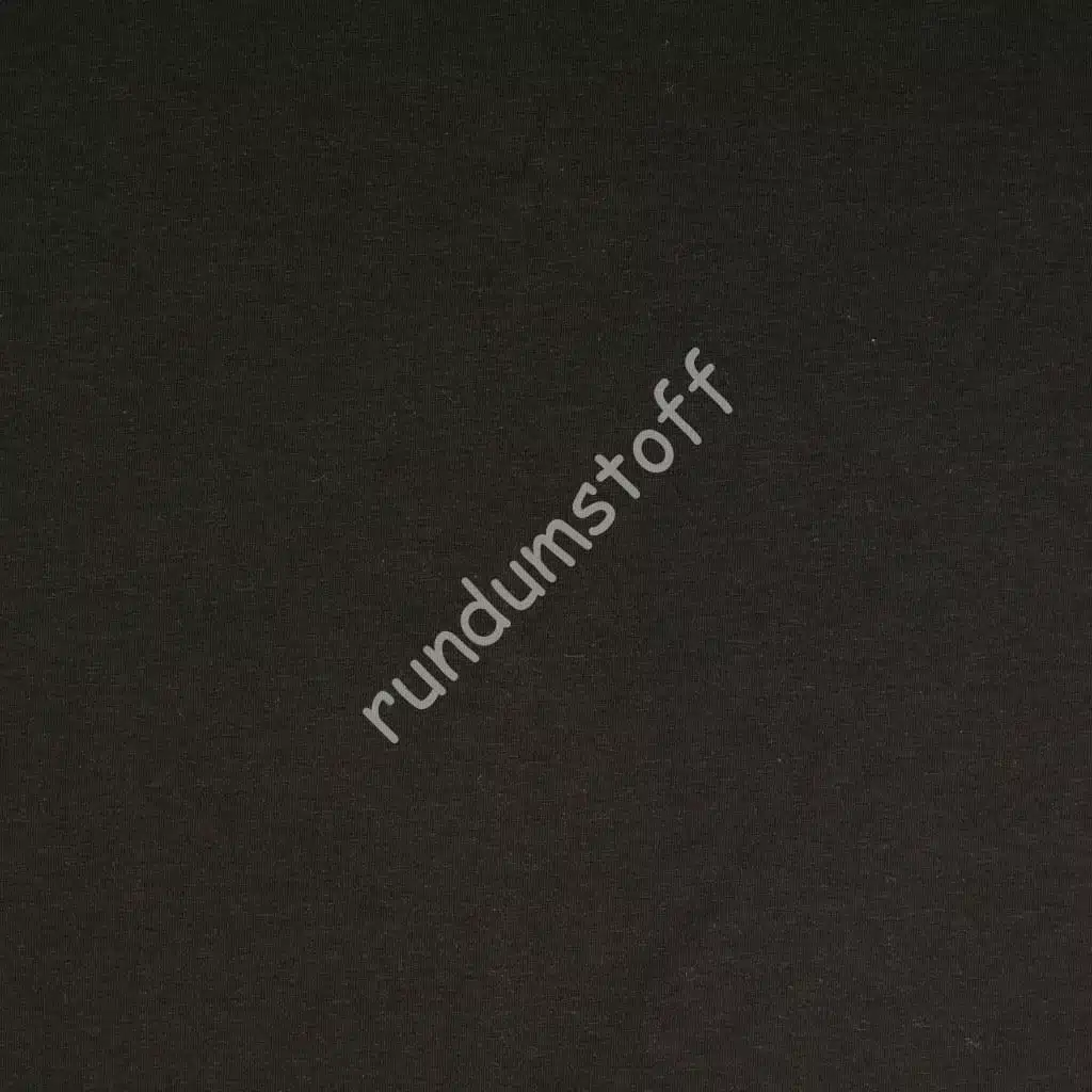 Jersey uni schwarz