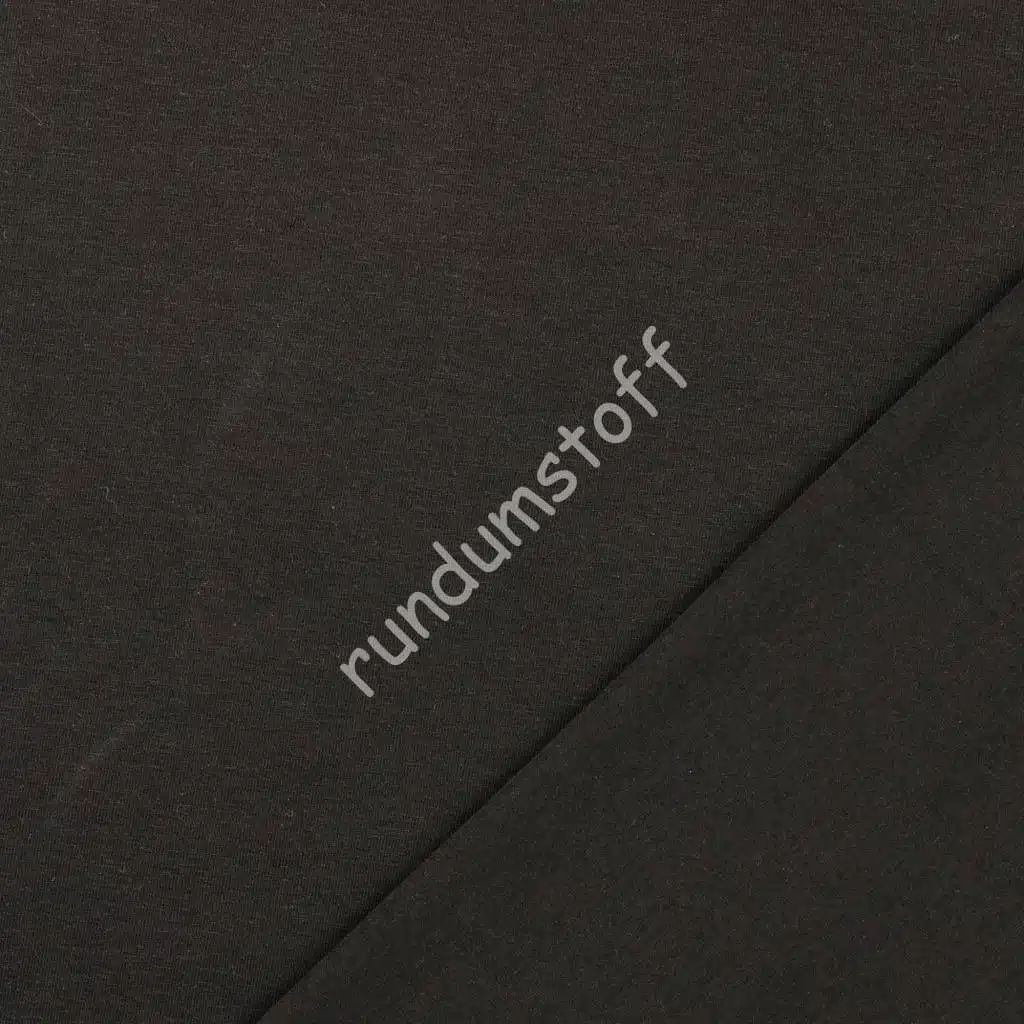 Jersey uni schwarz – Bild 3