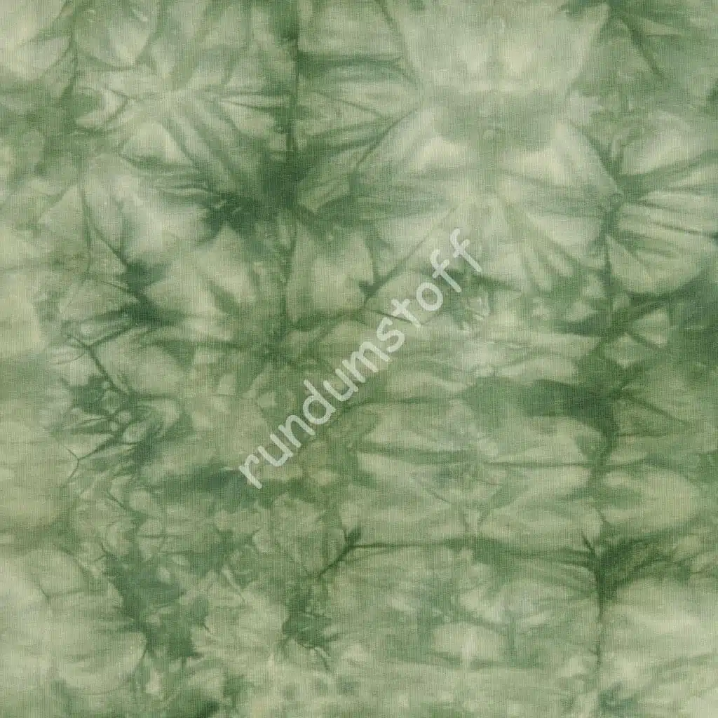 French Terry Batik grün