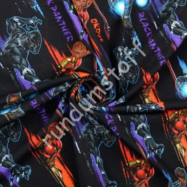 Jersey Black Panther schwarz – Bild 2