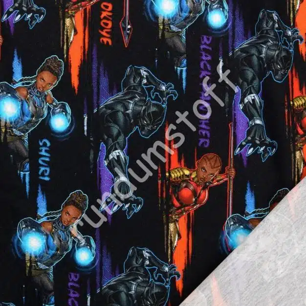 Jersey Black Panther schwarz – Bild 3