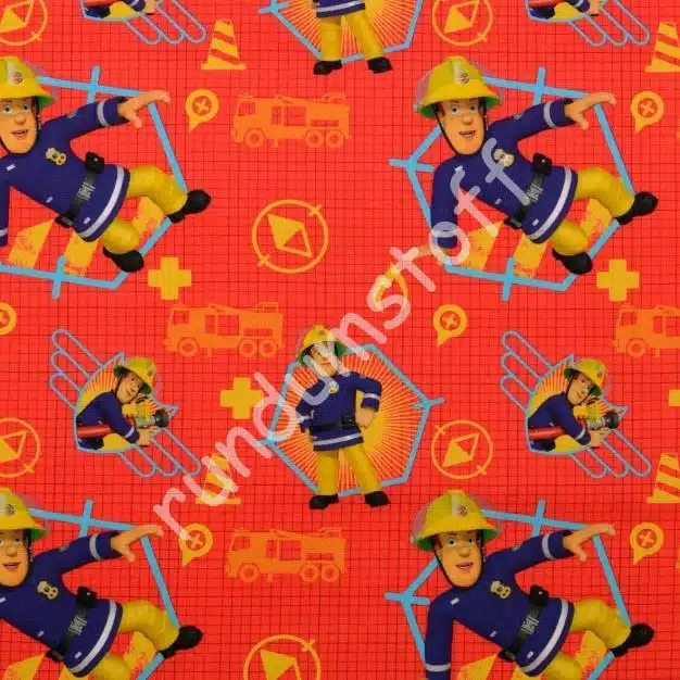 Jersey Feuerwehrmann Sam rot