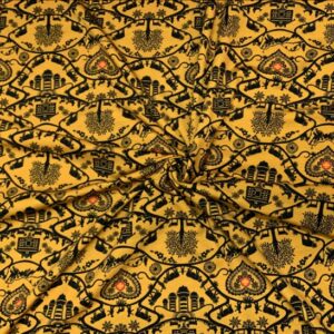 Jersey Scherenschnitt ocker
