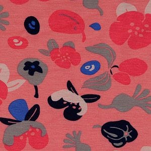 Alpenfleece Blüten rot_