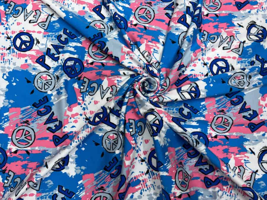 Jersey Peace blau – Bild 2