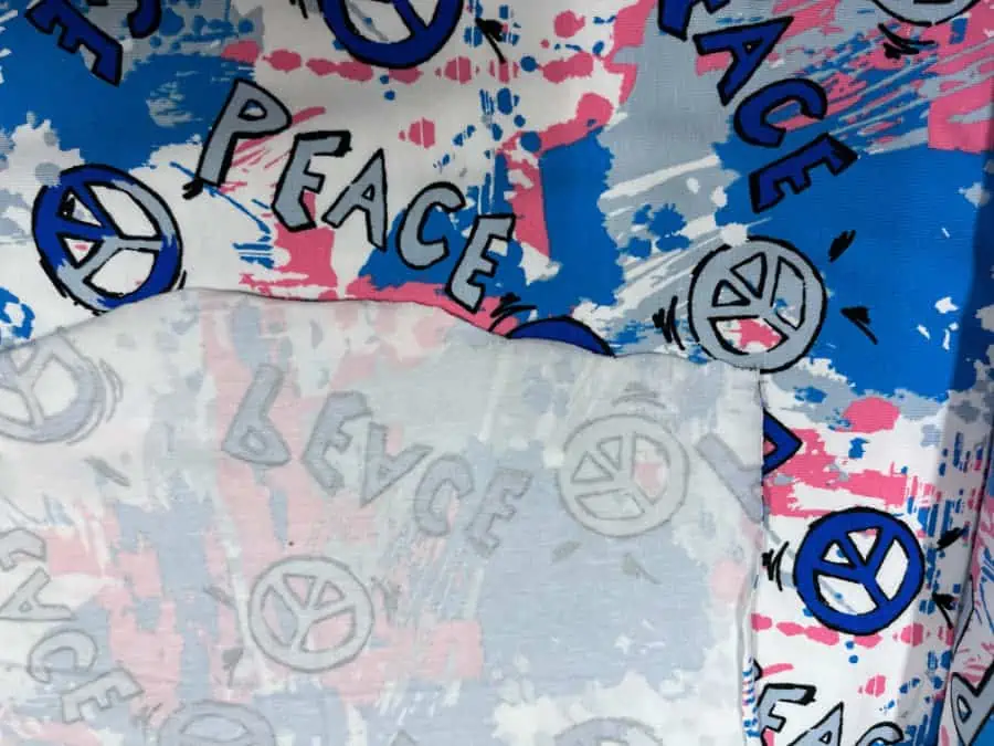 Jersey Peace blau – Bild 3