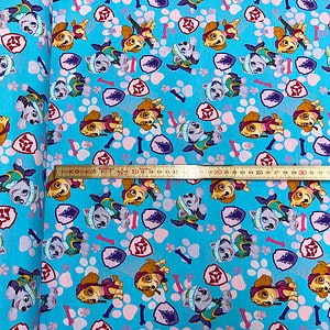 Jersey Paw Patrol Hunde, Pfoten türkis