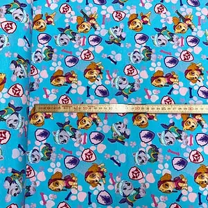 Jersey Paw Patrol Hunde, Pfoten türkis