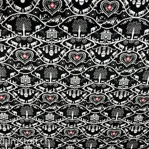 Jersey neu Scherenschnitt black