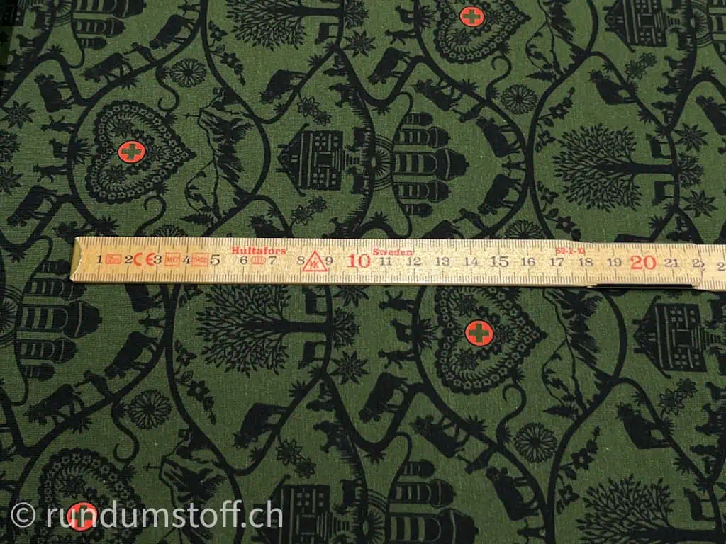 Jersey neu Scherenschnitt green – Bild 3