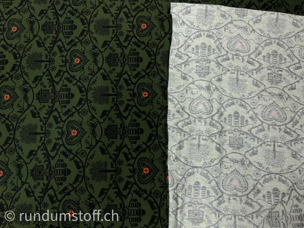 Jersey neu Scherenschnitt green – Bild 4