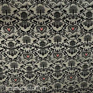 Jersey neu Scherenschnitt grey melieret
