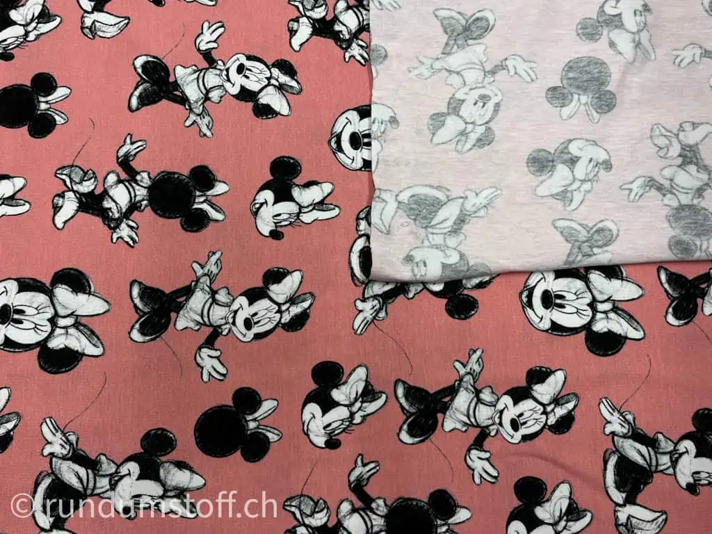 Jersey Minnie Mouse rosa – Bild 3